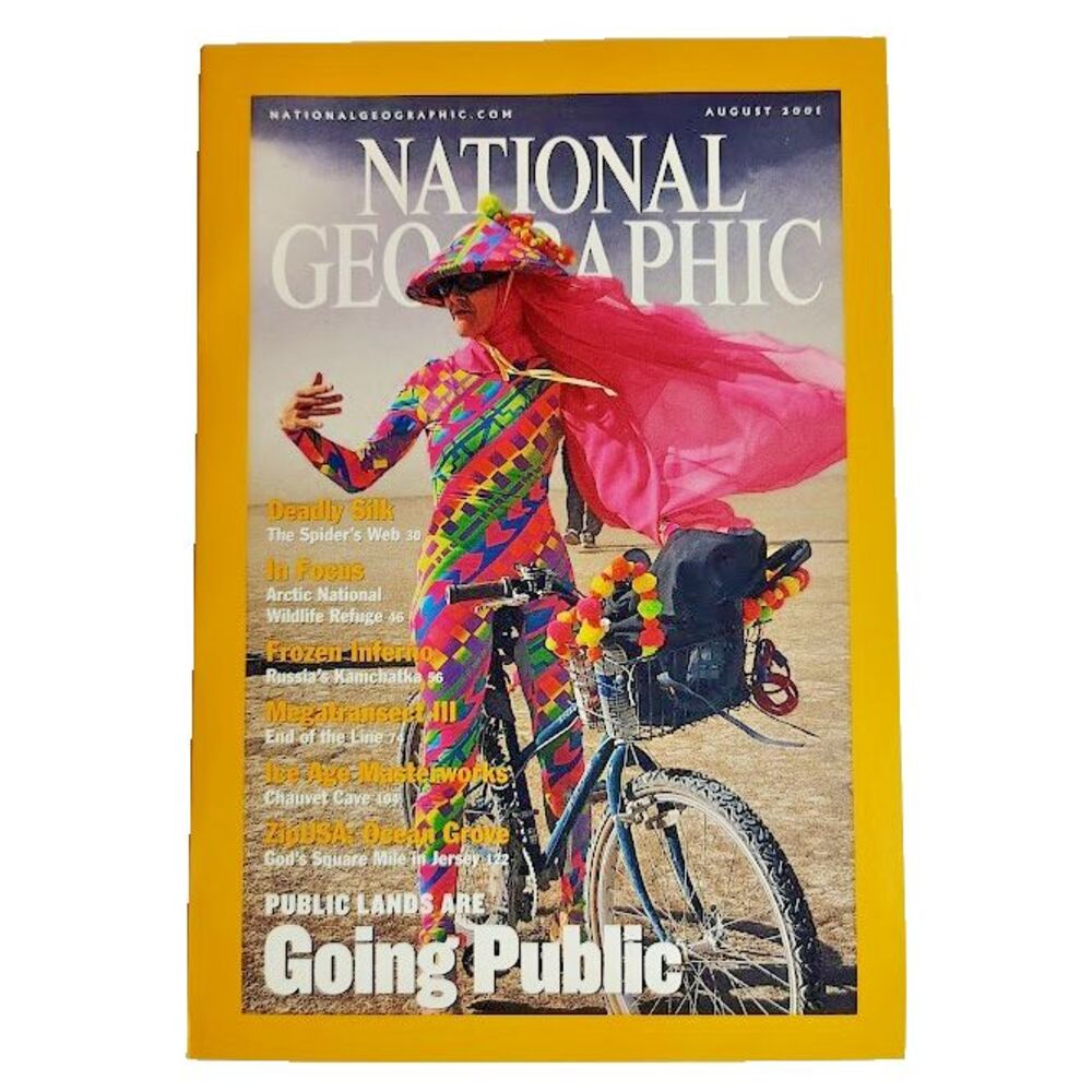 National Geographic Magazine Going Public August 2001
